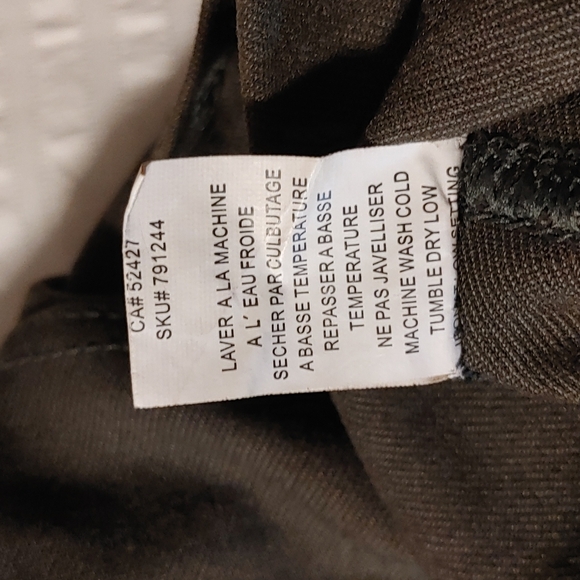 🇨🇦My Style Women's Olive Green Pants L/XL - Picture 7 of 8